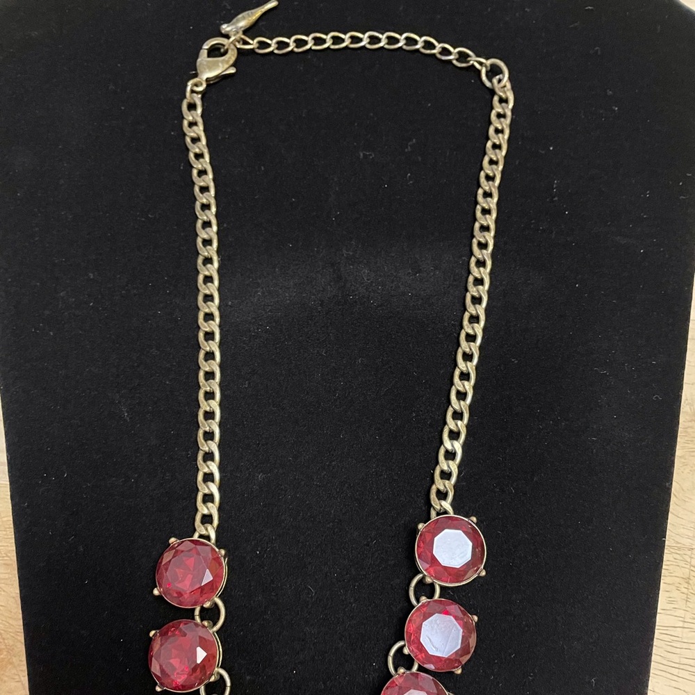 Chloe + Isabel faux garnet necklace - Picture 6 of 6